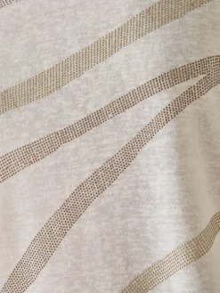 Femme Daxon Tee-shirt manches T détails strass