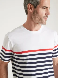 Homme Daxon Tee-shirt marinière manches courtes