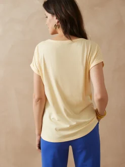 Femme Daxon Tee-shirt motif placé