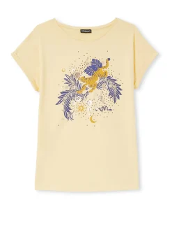 Femme Daxon Tee-shirt motif placé