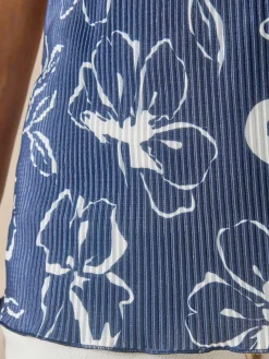 Femme Daxon Tee-shirt sans manches plissé permanent