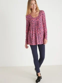 Femme Daxon Tee-shirt tunique manches longues