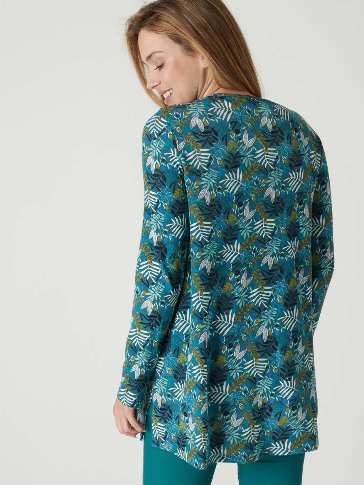 Femme Daxon Tee-shirt tunique manches longues