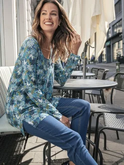 Femme Daxon Tee-shirt tunique manches longues