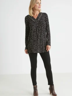 Femme Daxon Tee-shirt tunique manches longues