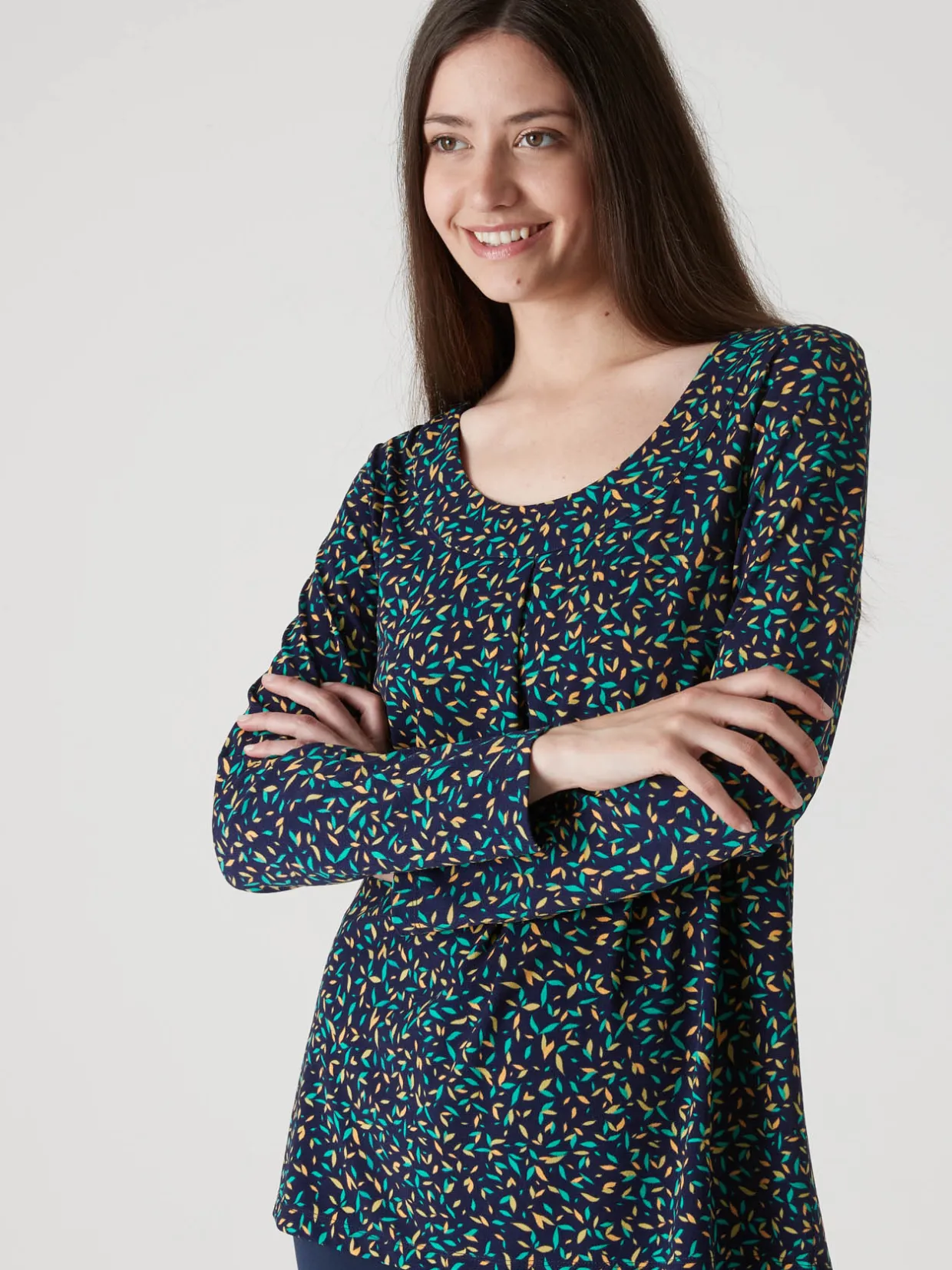 Femme Daxon Tee-shirt tunique manches longues