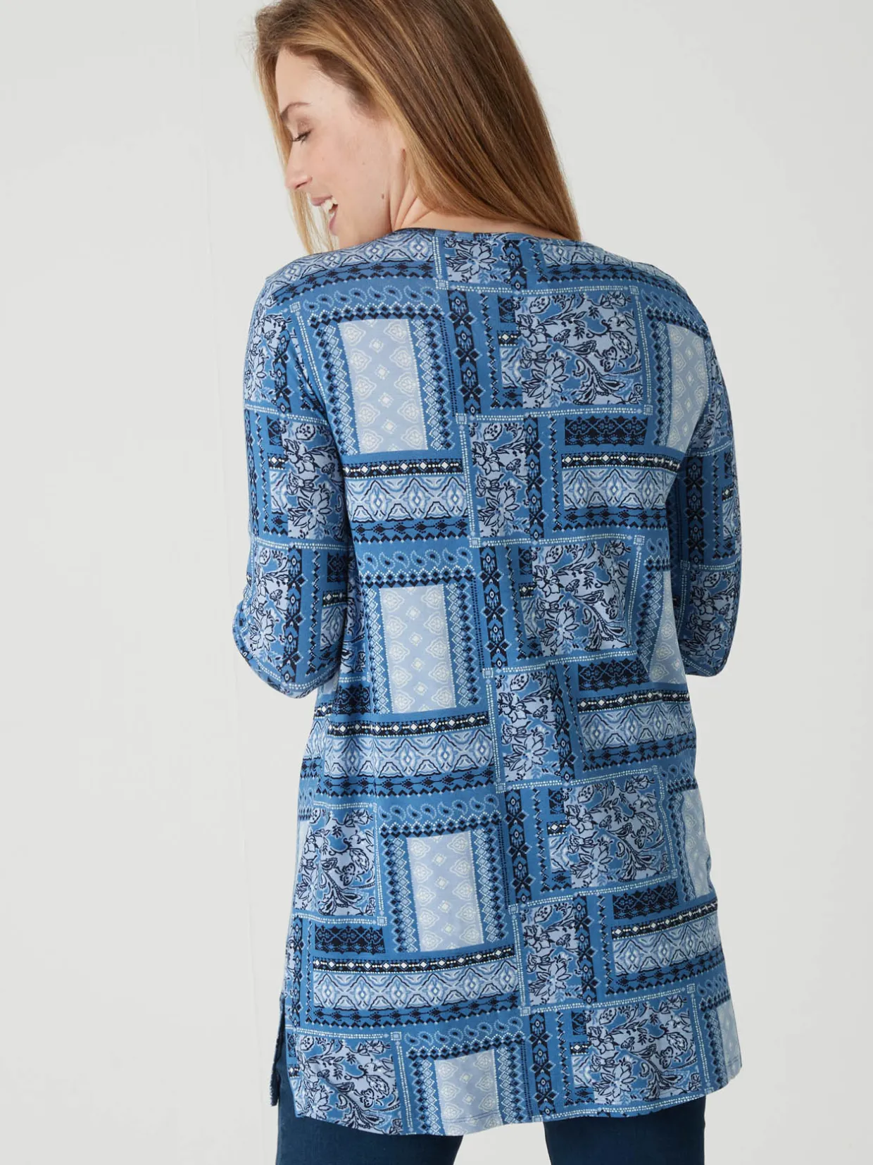 Femme Daxon Tee-shirt tunique manches longues