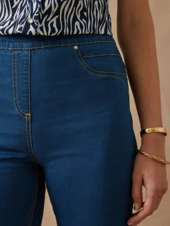 Femme Daxon Tregging en denim