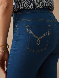 Femme Daxon Tregging en denim