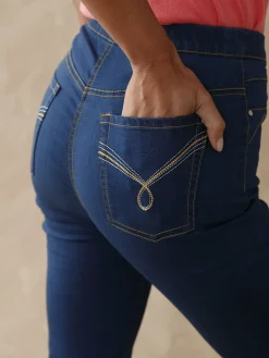 Femme Daxon Tregging en denim