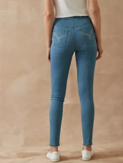Femme Daxon Tregging en denim