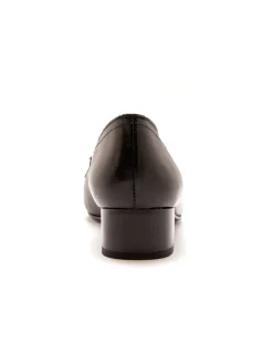 Femme Pédiconfort Trotteurs à pompons cuir demi-pointures