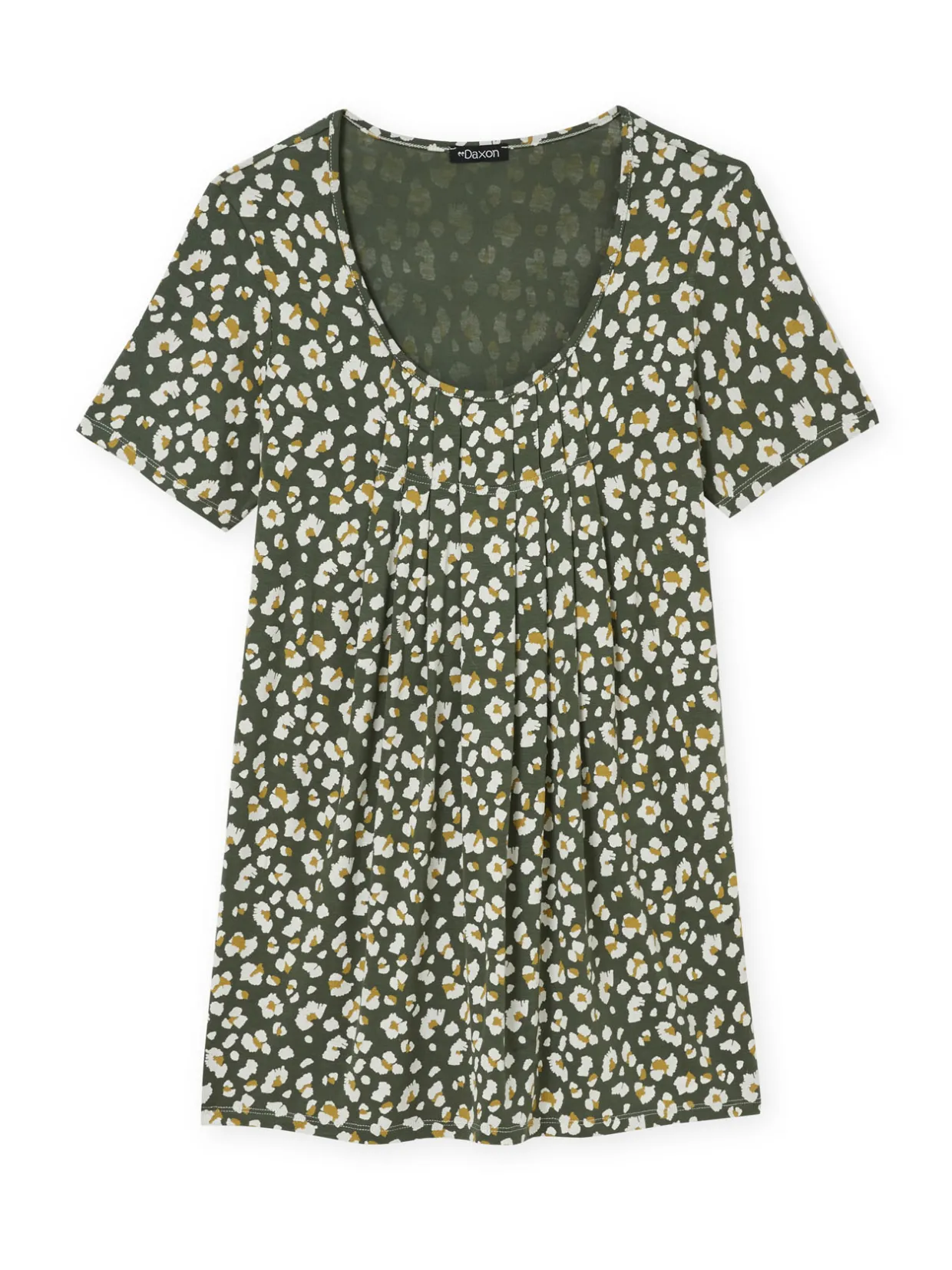 Femme Daxon Tunique en maille avec plis d'aisance