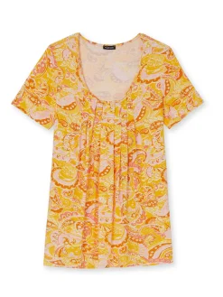 Femme Daxon Tunique en maille avec plis d'aisance