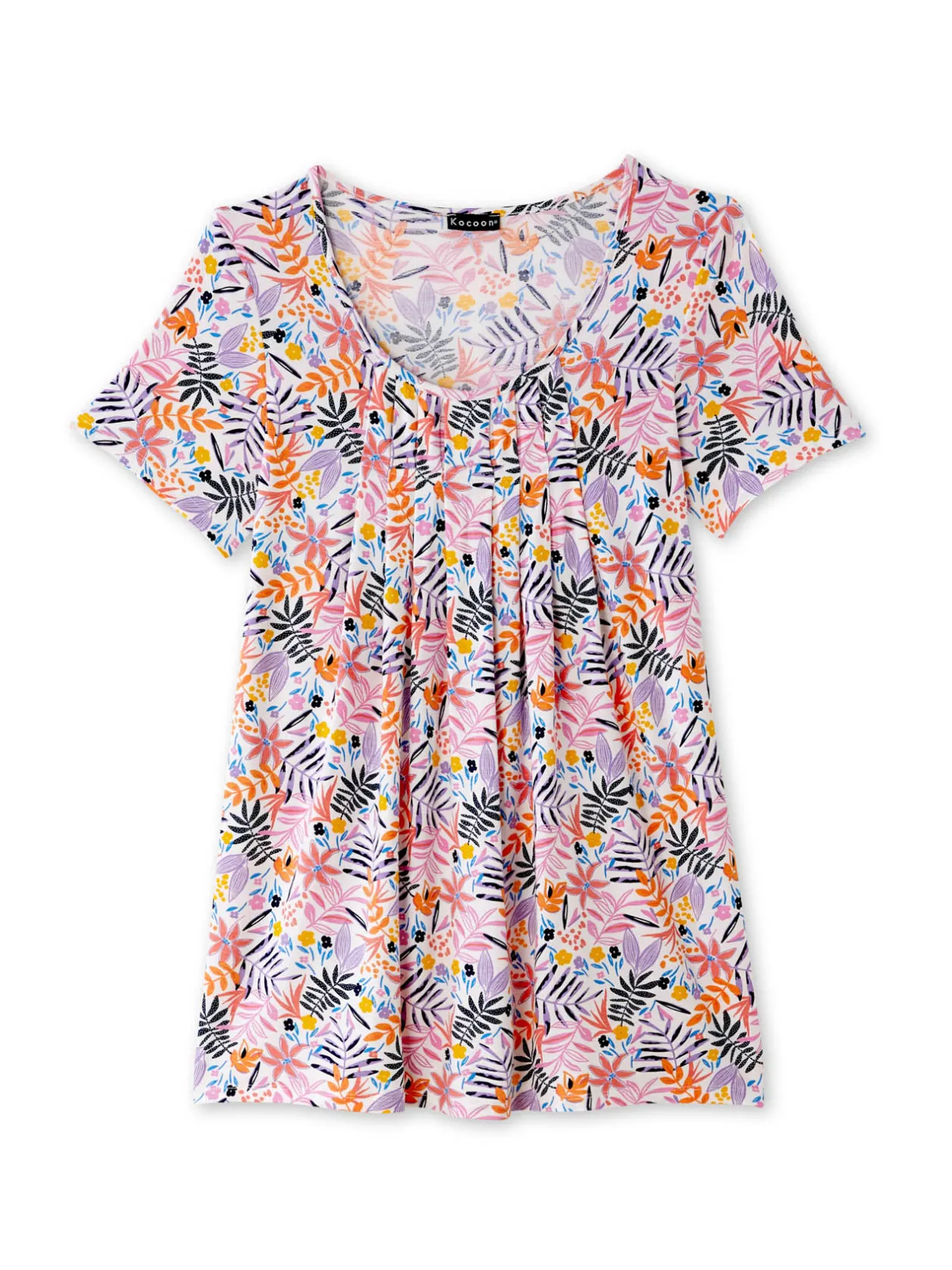 Femme Daxon Tunique en maille avec plis d'aisance