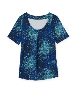 Femme Daxon Tunique en maille crêpe