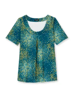 Femme Daxon Tunique en maille crêpe