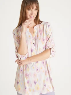 Femme Daxon Tunique en maille extensible