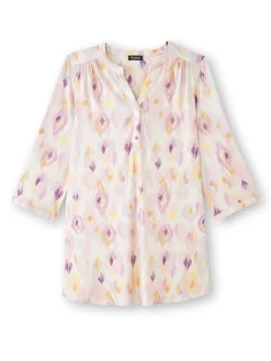 Femme Daxon Tunique en maille extensible