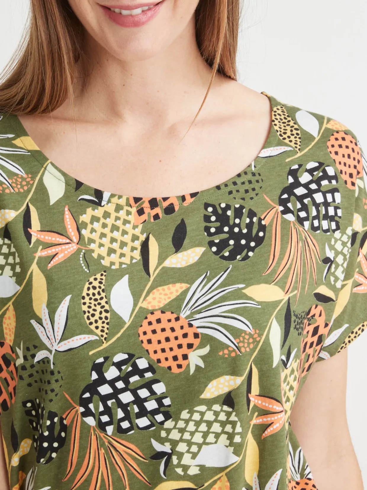 Femme Daxon Tunique encolure bateau