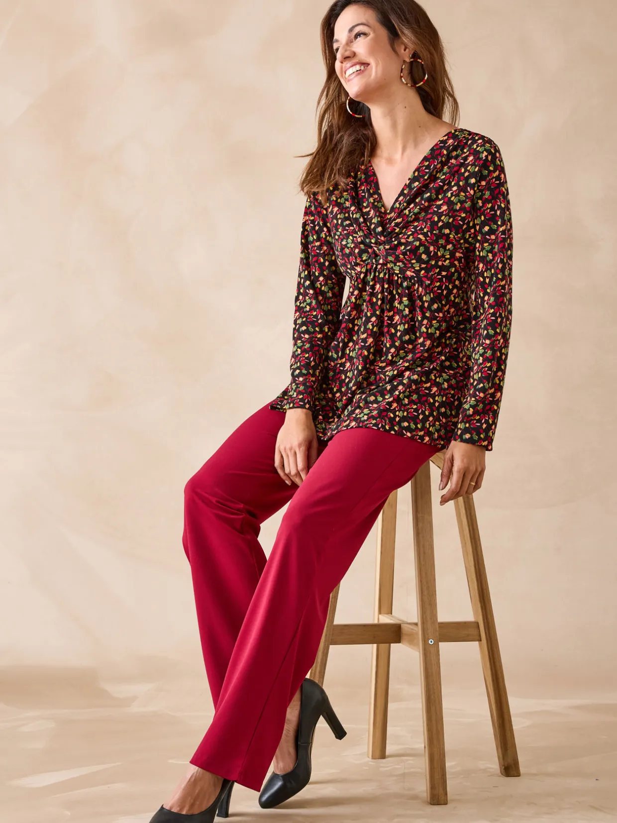 Femme Daxon Tunique fantaisie en maille