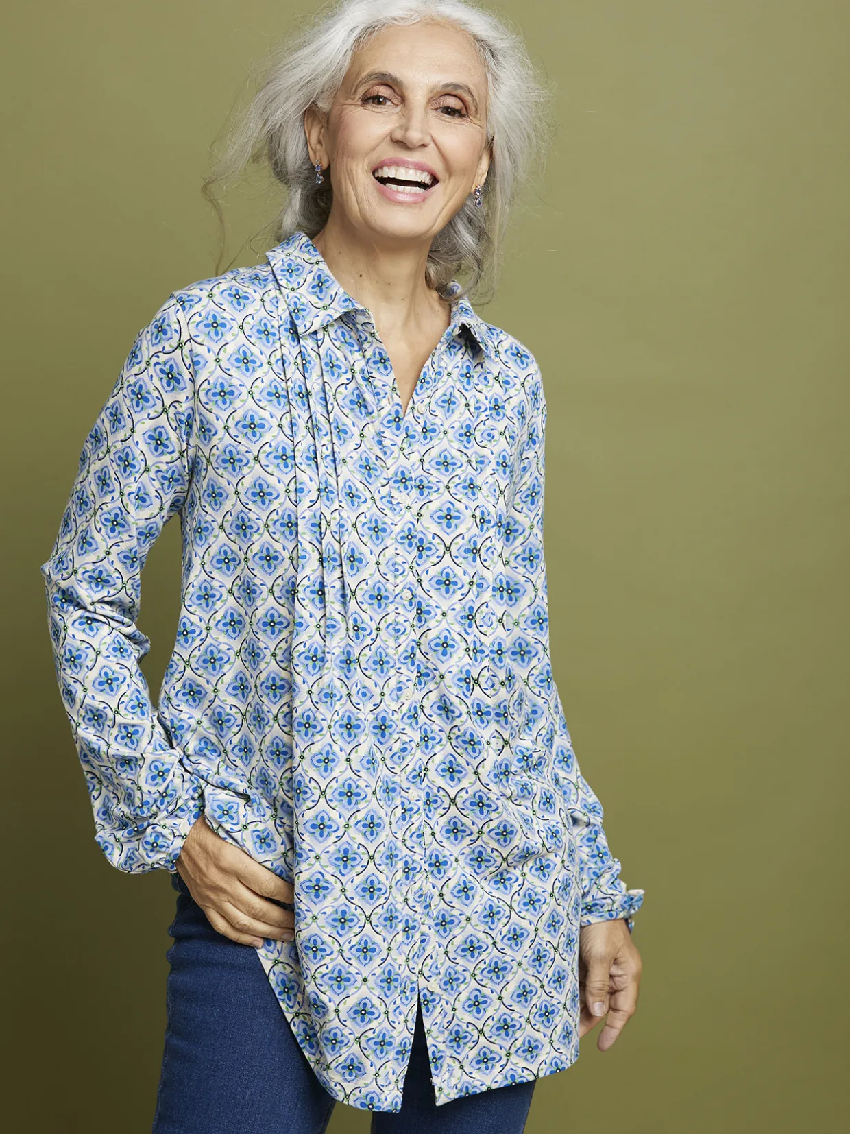 Femme Daxon Tunique fluide en jersey