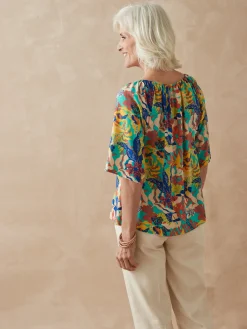 Femme Daxon Tunique fluide manches au coude