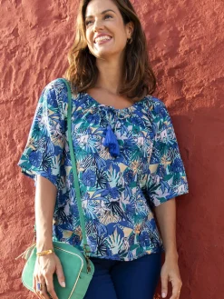 Femme Daxon Tunique fluide manches au coude