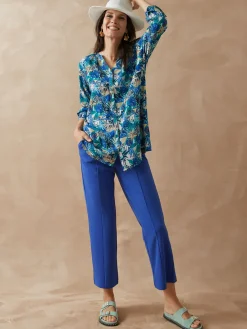 Femme Daxon Tunique longue entièrement boutonnée