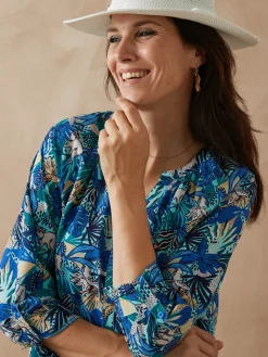 Femme Daxon Tunique longue entièrement boutonnée