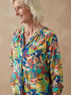 Femme Daxon Tunique longue entièrement boutonnée