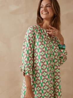 Femme Daxon Tunique longue entièrement boutonnée