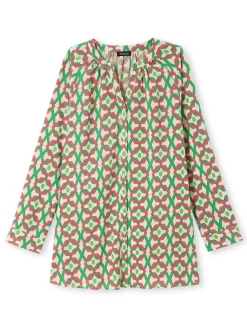 Femme Daxon Tunique longue entièrement boutonnée