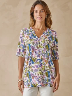 Femme Daxon Tunique maille fluide coupe confort