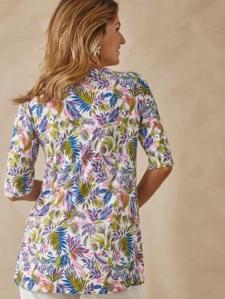 Femme Daxon Tunique maille fluide coupe confort