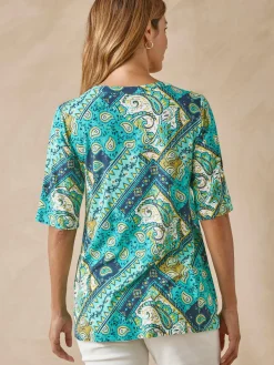 Femme Daxon Tunique maille fluide coupe confort