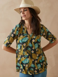 Femme Daxon Tunique maille fluide coupe confort