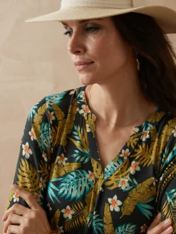 Femme Daxon Tunique maille fluide coupe confort