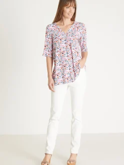 Femme Daxon Tunique maille fluide coupe confort