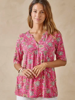 Femme Daxon Tunique maille fluide coupe confort