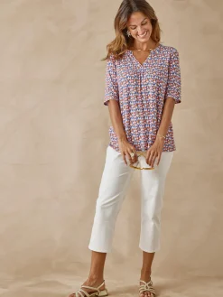 Femme Daxon Tunique maille fluide coupe confort