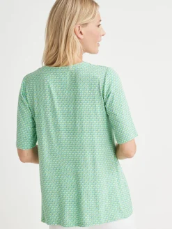 Femme Daxon Tunique maille fluide coupe confort