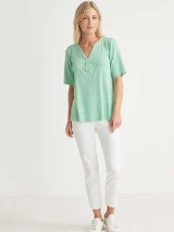 Femme Daxon Tunique maille fluide coupe confort