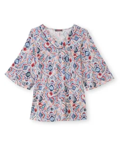 Femme Daxon Tunique manches pagode 3/4