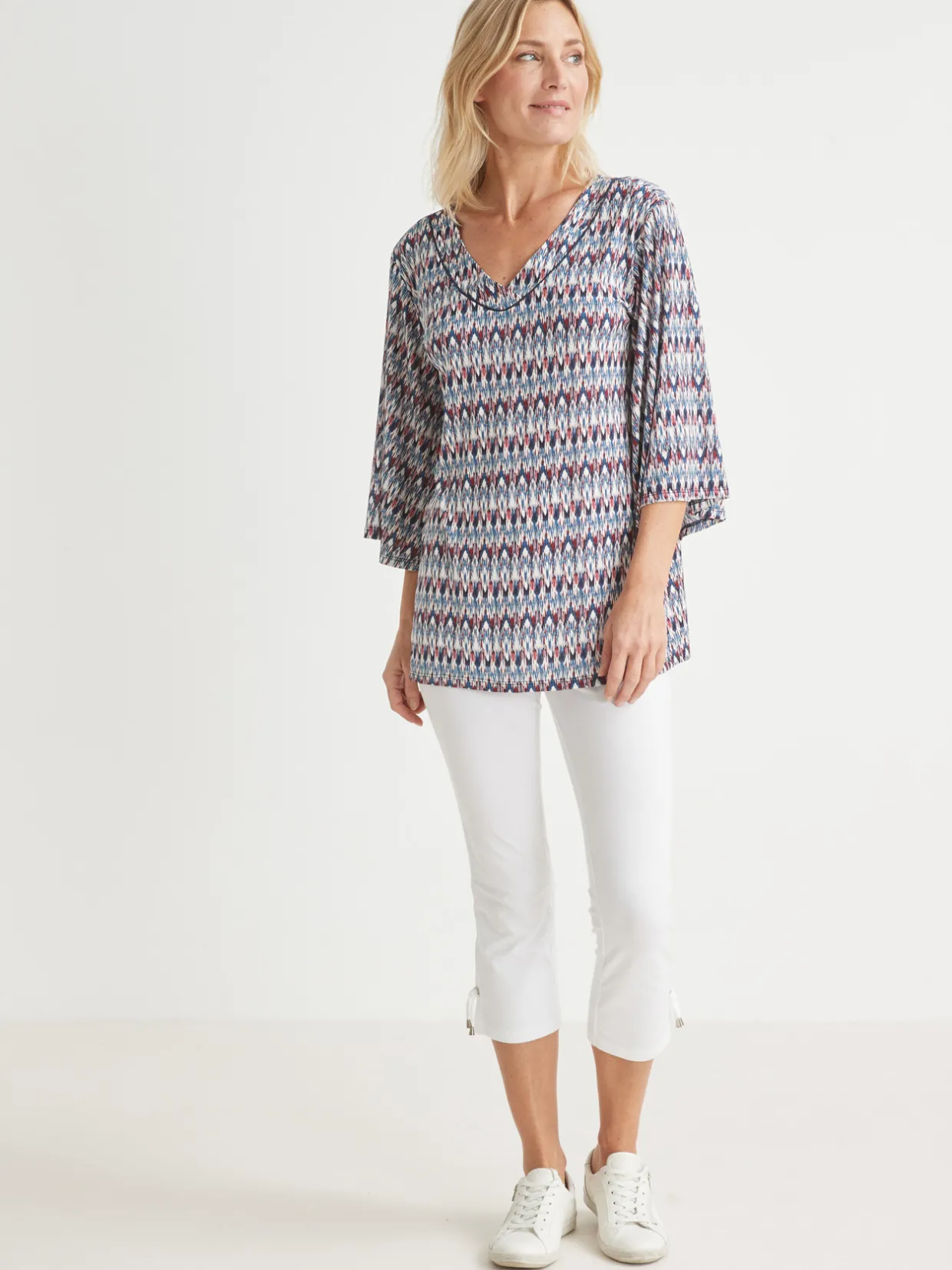 Femme Daxon Tunique manches pagode 3/4