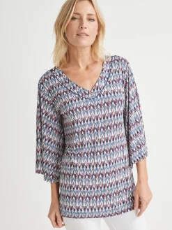 Femme Daxon Tunique manches pagode 3/4