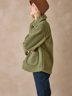 Femme Daxon Veste chaude en maille moutonnée