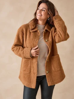 Femme Daxon Veste chaude en maille moutonnée