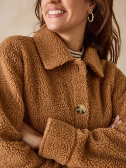 Femme Daxon Veste chaude en maille moutonnée