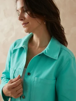 Femme Daxon Veste courte, forme boîte